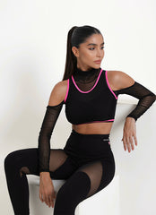 Black Superhot Blouse Air BL5450