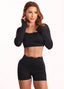 Black Superhot Blouse Adaptive BL5590 SPF80+
