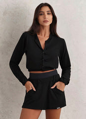 Jacket Superhot Soft Black JQ5538