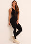 Black Superhot Overall Comfy Mac5476