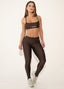 Brown Superhot Legging Wet+ CAL5390