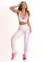 White Superhot Legging Blackout CAL5568 SPF50+