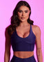 Superhot Wet+ Navy Blue Sports Bra TOP5668 UPF50+