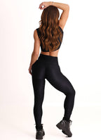 Black Superhot Legging Wet+ CAL5563 SPF50+