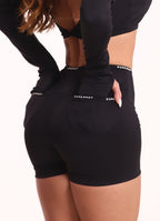 Black Superhot Shorts Adaptive Black SH5593 FPS80+