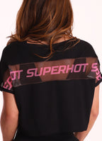 Black Superhot Blouse Fiber BL5600 FPS50+