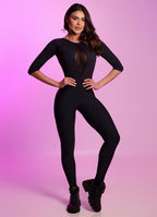 Superhot Fitt Black Jumpsuit MAC5672 UPF50+