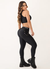 Black Superhot Sports Bra Wet+ TOP5342