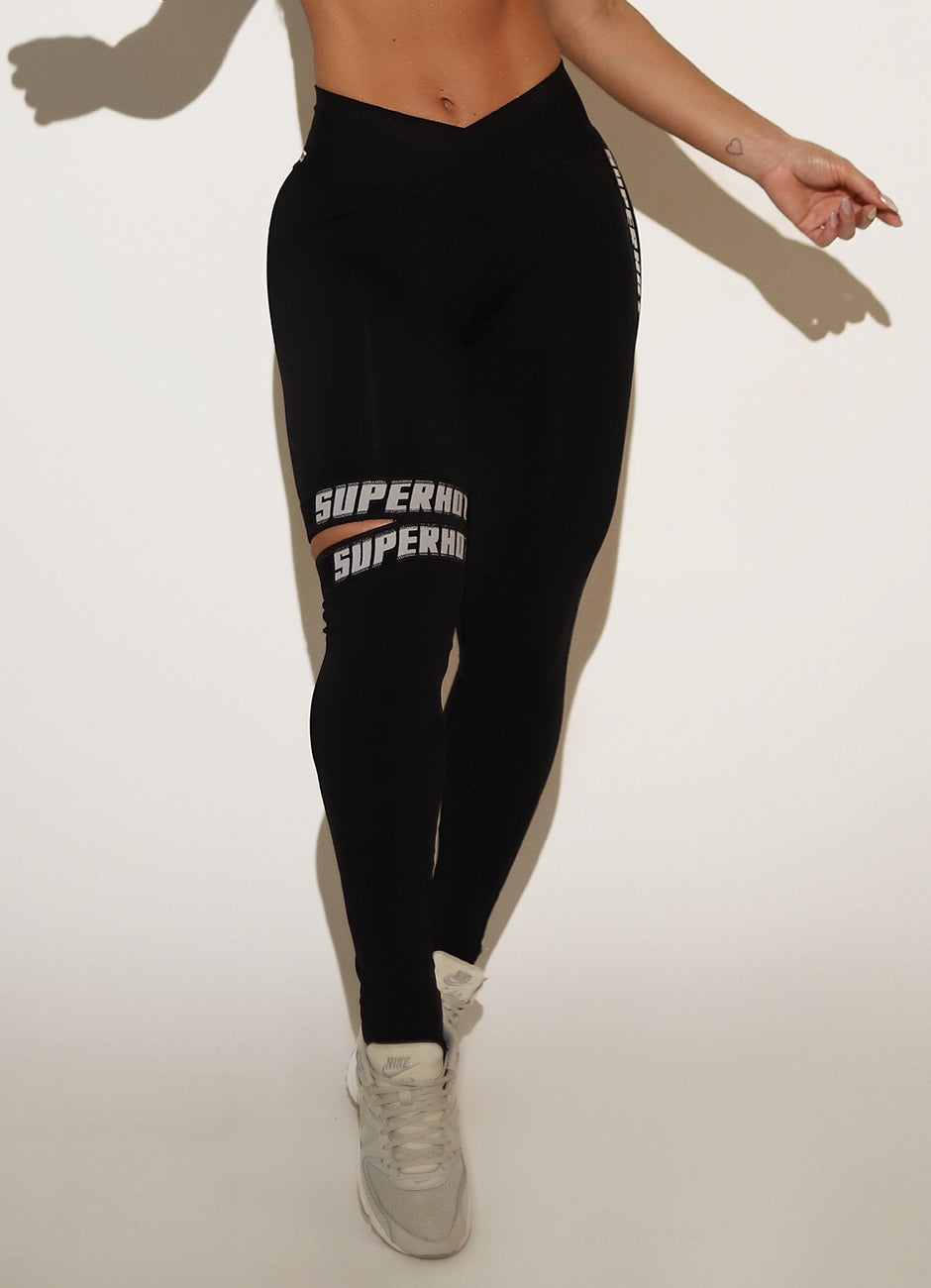 Black Superhot Sports Bra Comfy TOP5353