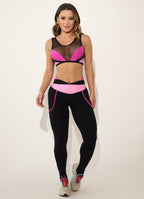 Pink Superhot Sports Bra Comfy TOP5374