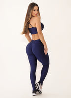 Navy Blue Superhot Legging Wet+ CAL5383