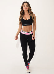 Black Superhot Sports Bra Comfy TOP5387