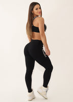 Black Superhot Sports Bra Comfy TOP5391