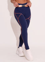 Blue Navy Superhot Legging Comfy CAL5428