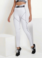 White Superhot Sports Bra Blackout TOP5444