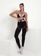 Black Superhot Sports Bra Comfy TOP5446