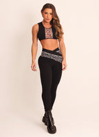 Black Superhot Sports Bra Comfy TOP5482