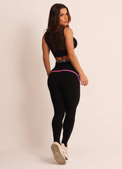 Black Superhot Sports Bra Comfy TOP5484