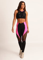 Black Superhot Sports Bra Comfy TOP5488