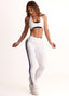 White Superhot Legging Blackout CAL5569 UPF50+