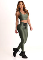 Green Superhot Legging Wet+ CAL5558 SPF50+