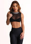 Black Superhot Sports Bra Comfy TOP5560 SPF50+