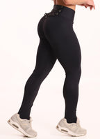 Black Superhot Legging Blackout CAL5615 UPF50+