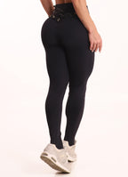 Black Superhot Legging Blackout CAL5615 UPF50+