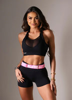Superhot Blackout Black Shorts SH5641 UPF50+ Mid Rise