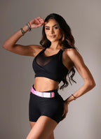 Superhot Blackout Black Shorts SH5641 UPF50+ Mid Rise