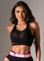 Superhot Comfy Black Sports Bra TOP5609 UPF50+