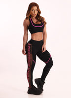 Black Superhot Sports Bra Comfy TOP5611 FPS50+