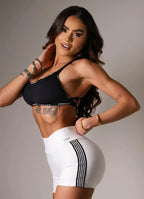 Superhot Blackout Black Sports Bra TOP5631 UPF50+ Lined