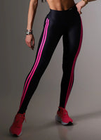 Superhot Wet+ Black Leggings CAL5635 UPF50+ Mid Rise