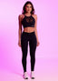 Superhot Blackout Black Legging CAL5658 UPF50+