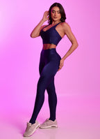 Superhot Wet+ Navy Blue Legging CAL5657 UPF50+