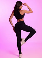 Superhot Adaptive Black Legging CAL5666 UPF80+