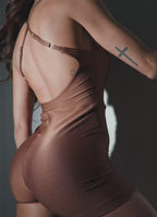 Superhot Wet Bronze Romper MAC5629 UPF50+ Padded and Lined
