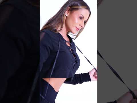 Black Superhot Blouse Fitt BL5418